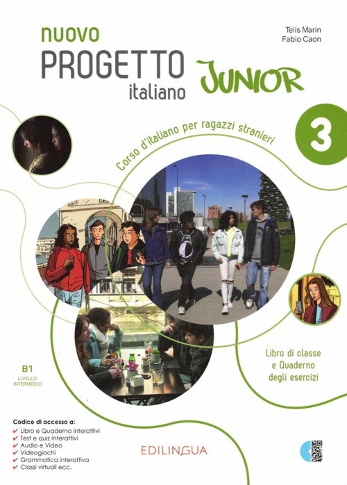 Nuovo Progetto italiano Junior 3. Podręcznik i zeszyt ćwiczeń