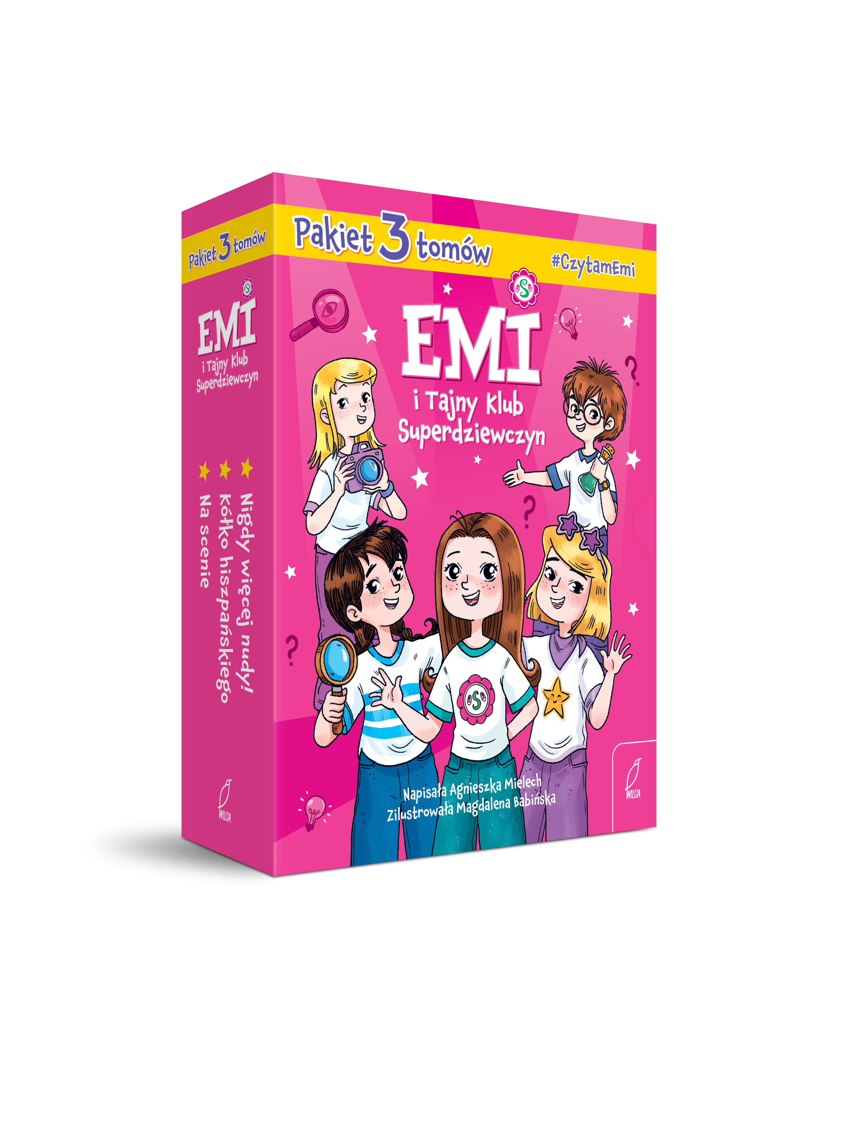 Pakiet Emi i Tajny Klub Superdziewczyn. Nigdy więcej nudy / Kółko hiszpańskiego / Na scenie