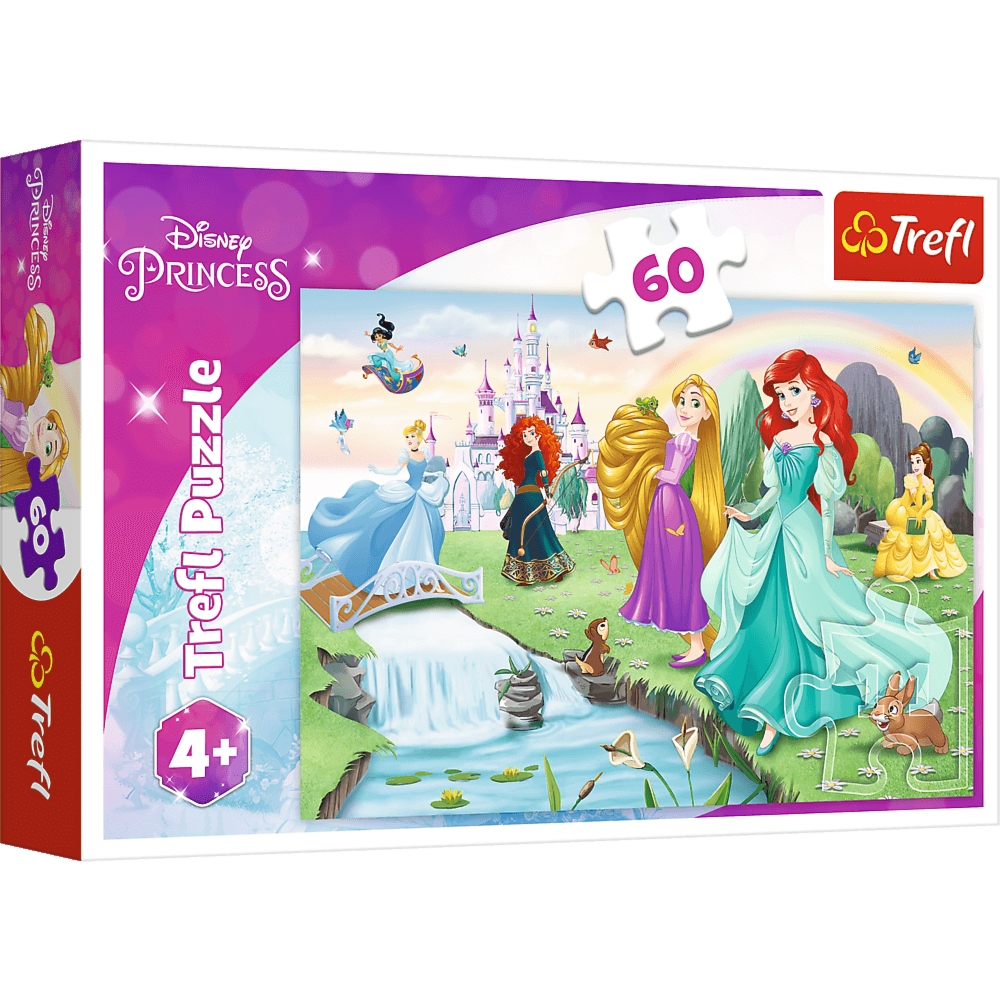 Puzzle 60 Poznaj Księżniczki 17361