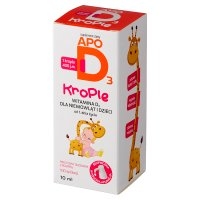 Фото - Вітаміни й мінерали Apo ApoD3 400 j.m. krople 10 ml 