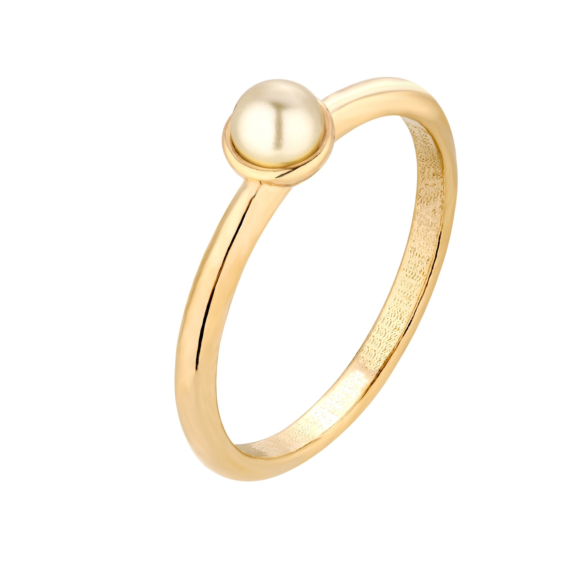 Złoty pierścionek z perłą Preciosa : pierścionki - 15