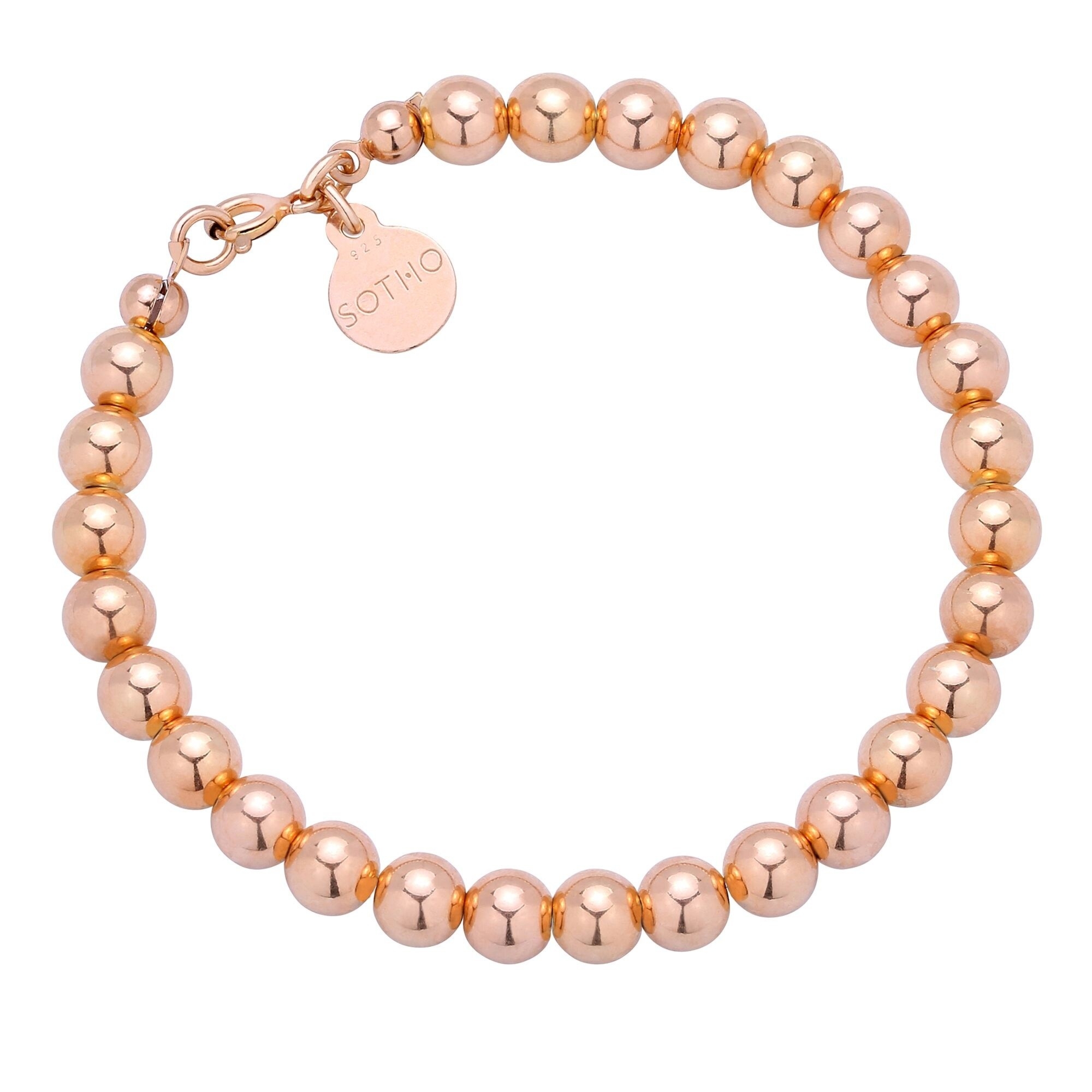 Bransoletka z zapięciem różowe złoto