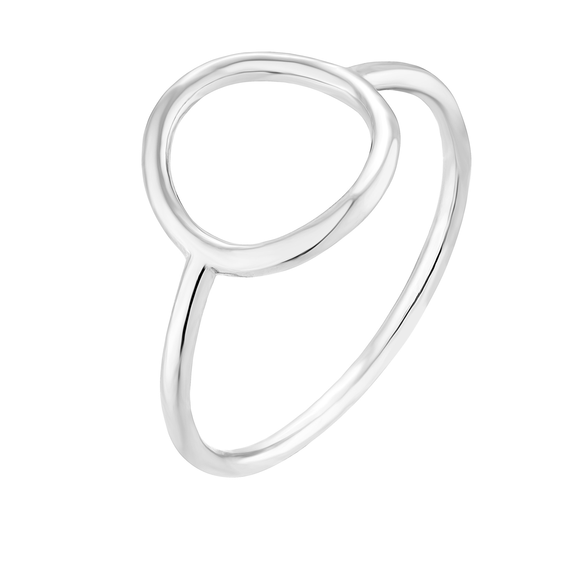 Srebrny delikatny pierścionek : pierścionki - 17