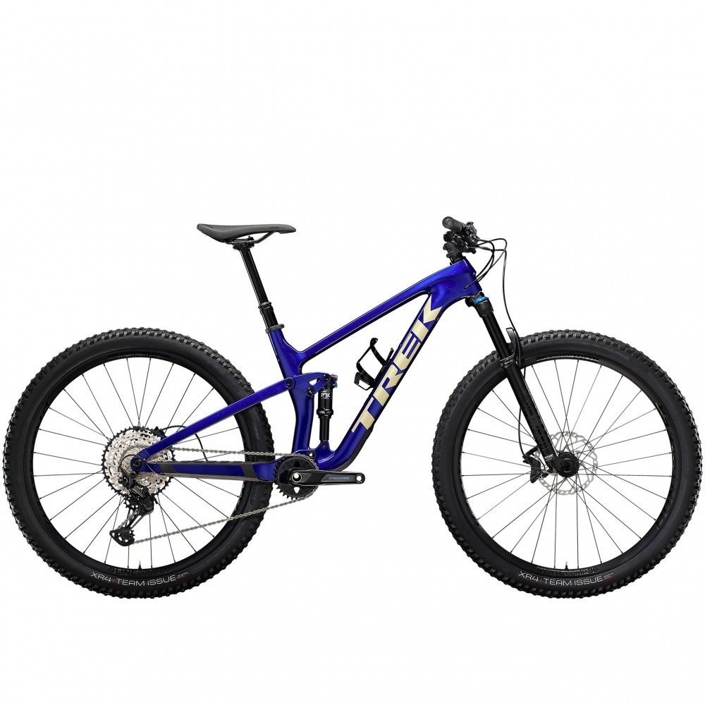 Фото - Велосипед Trek Top Fuel 9.7  Hex Blue L  2023