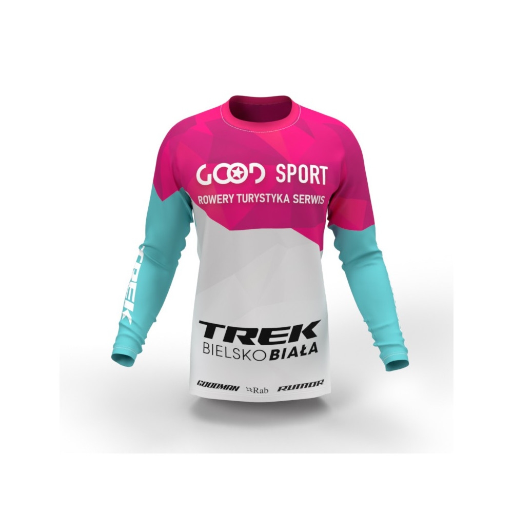 Jersey damski GoodSport z długim rękawem MTB Ultra Light