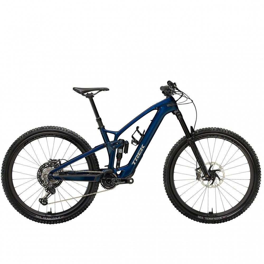 Фото - Велосипед Trek Fuel EXe 9.9 XTR  Mulsanne Blue L  2023
