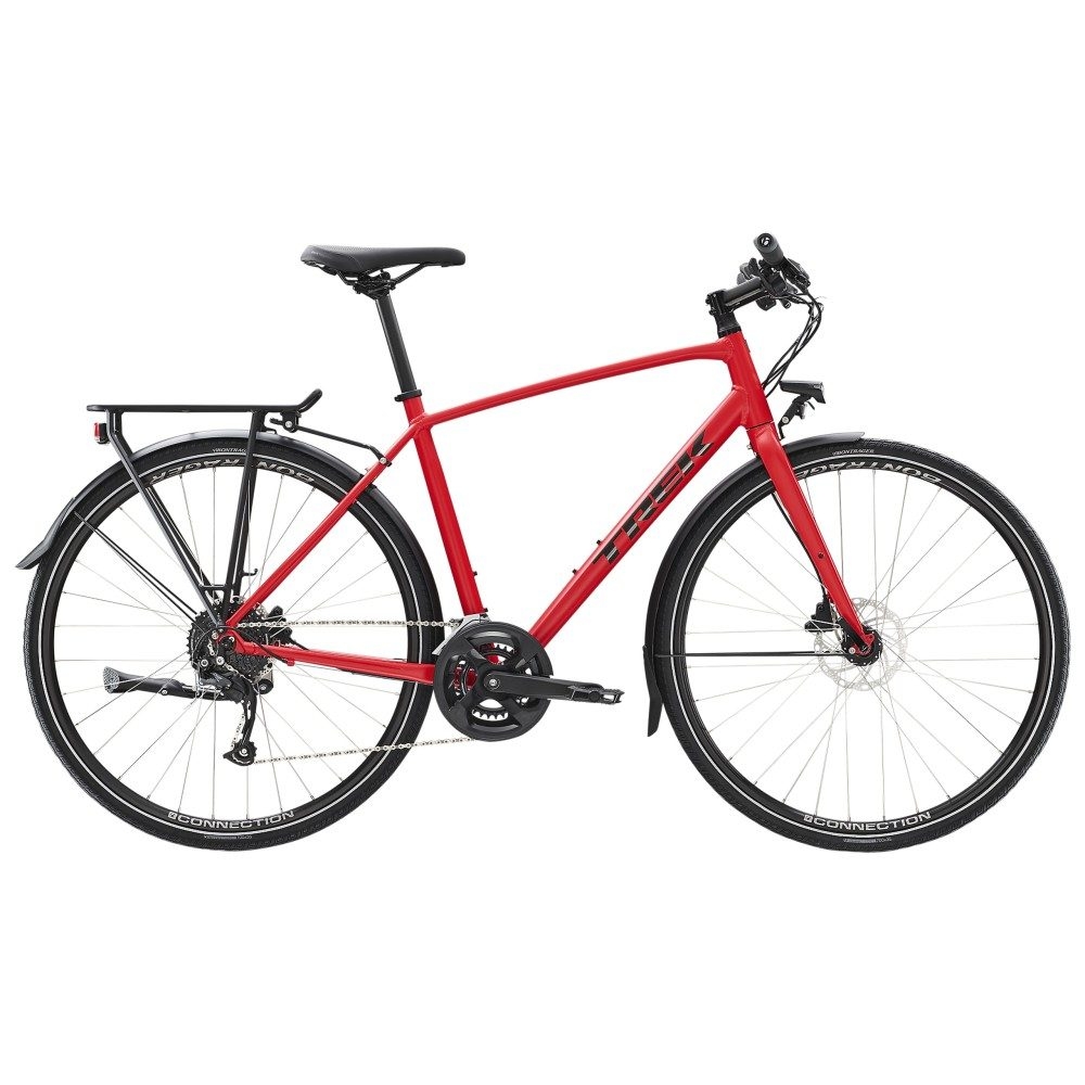 Фото - Велосипед Trek FX 2 Disc Equipped  Satin Viper Red S  2023