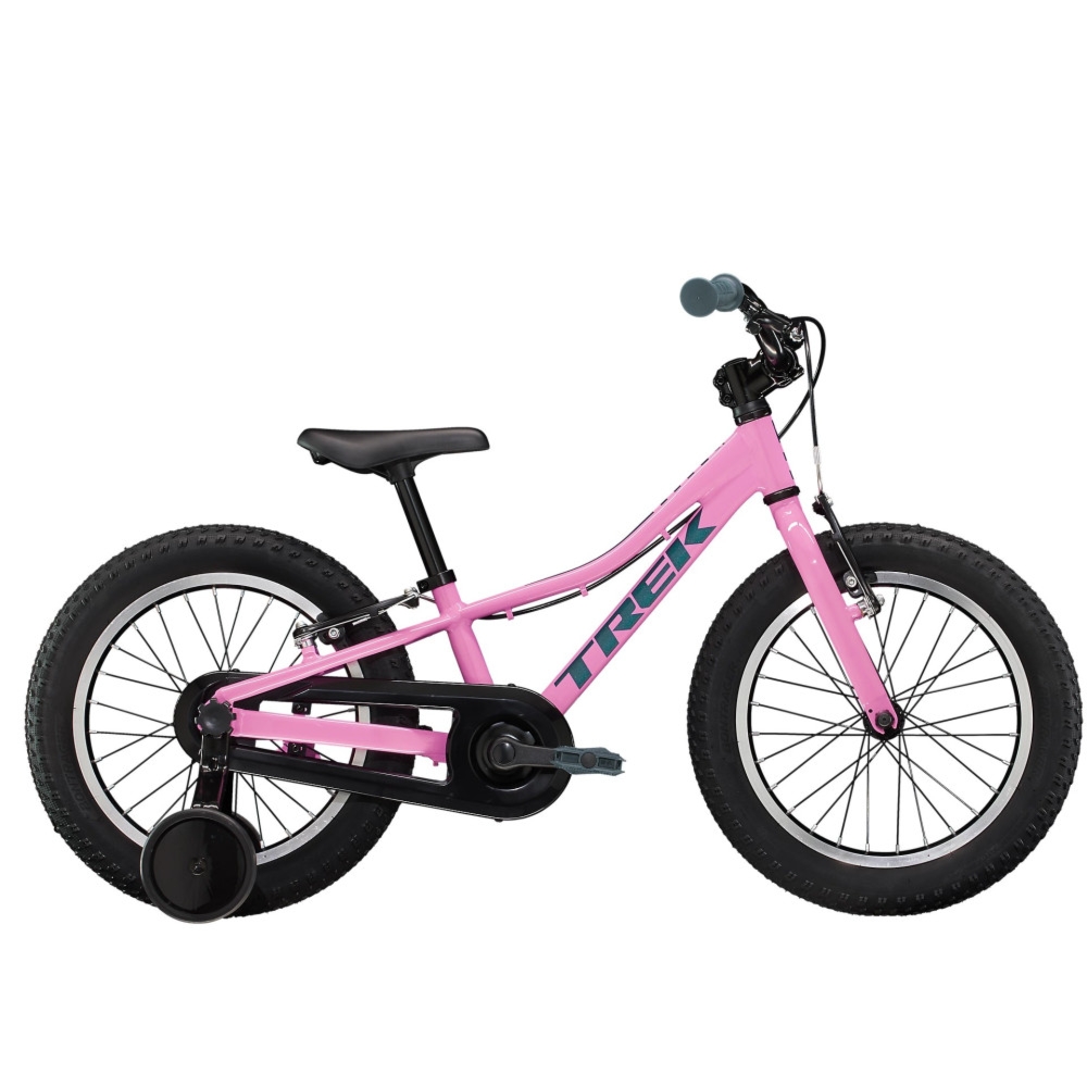 Trek Precaliber 16 z wolnobiegiem 2026 Pink Frosting