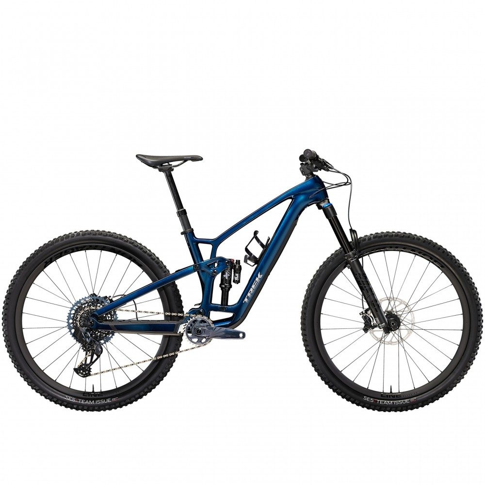 Фото - Велосипед Trek Fuel Ex 9.8 GX AXS  gen 6 Mulsanne Blue L  2023