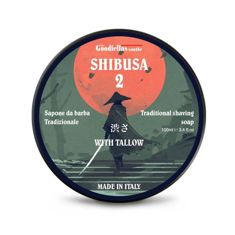 Zdjęcia - Pianka do golenia Goodfellas Smile Shibusa 2 - tradycyjne mydło do golenia 100ml