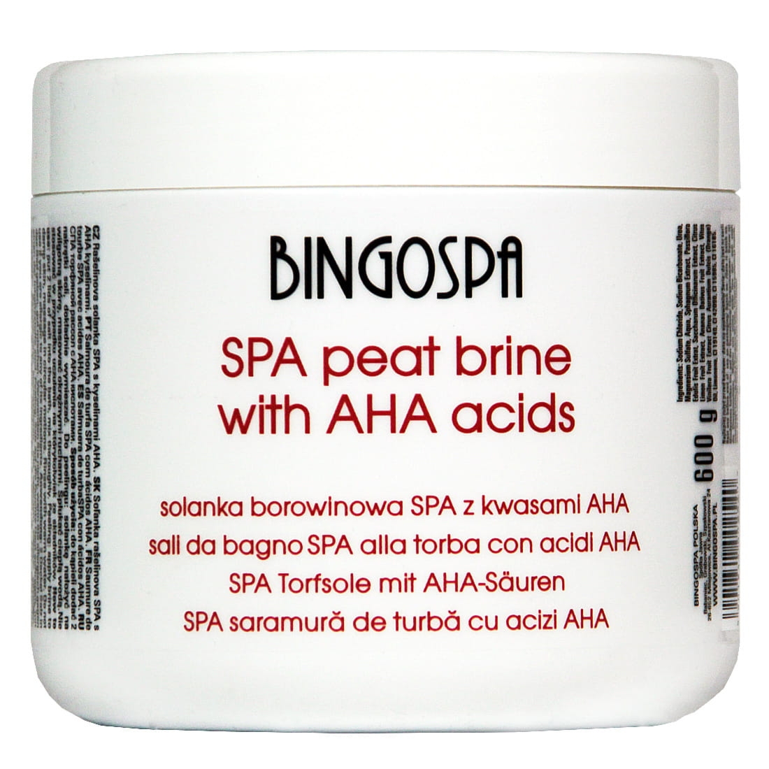 Bingospa Solanka borowinowa SPA z kwasami AHA BINGOSPA