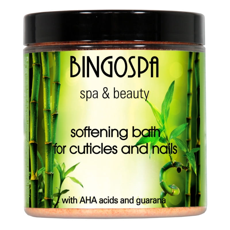 Bingospa Zmiękczająca kąpiel do skórek i paznokci z kwasami AHA i guaraną BINGOSPA spa & beauty