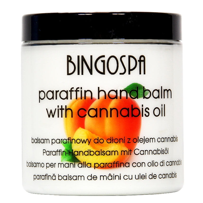 Bingospa Balsam parafinowy do dłoni z olejem Cannabis BINGOSPA
