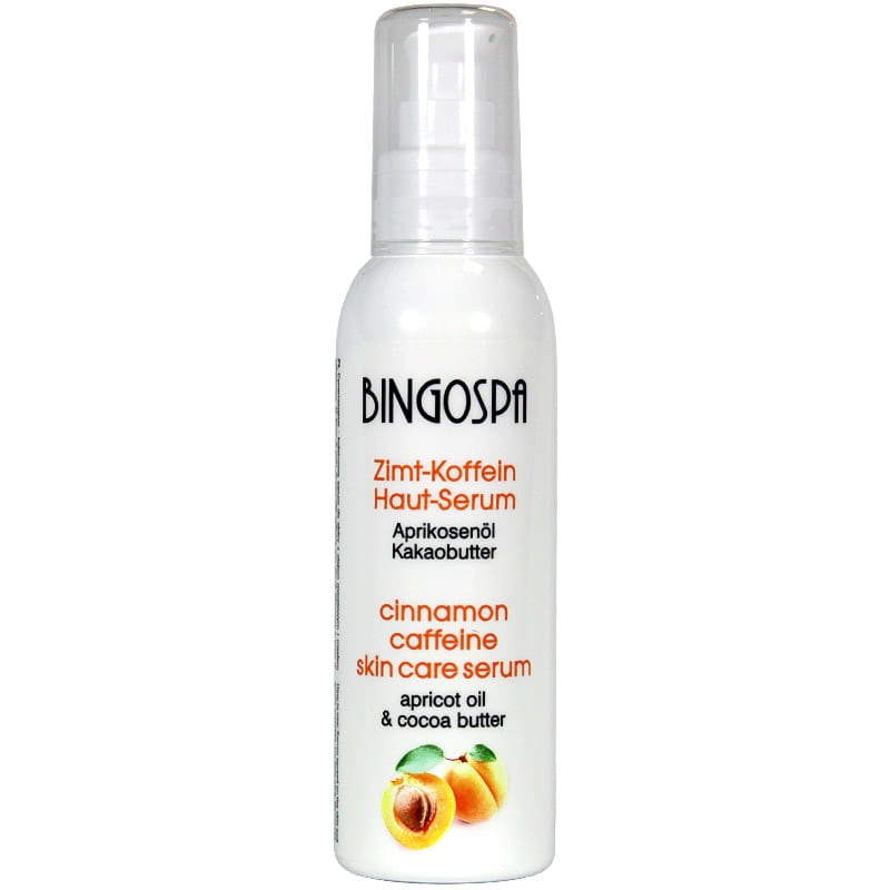 Bingospa Cynamonowo-kofeinowe serum z olejem morelowym i masłem kakaowym BINGOSPA