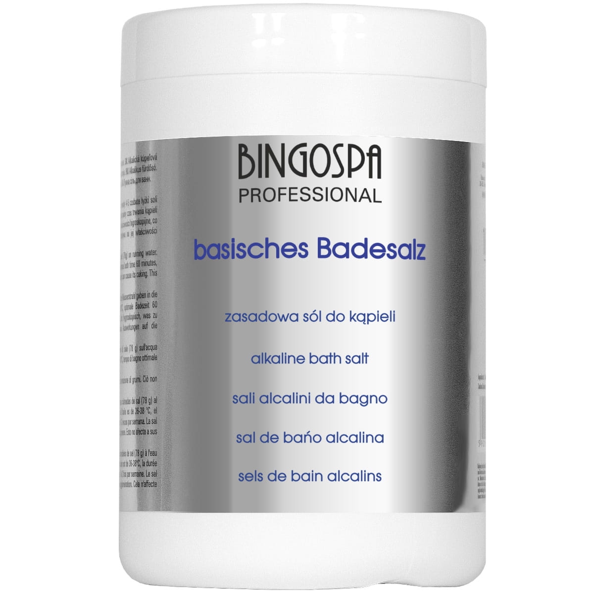 Bingospa Zasadowa sól do kąpieli BINGOSPA Professional