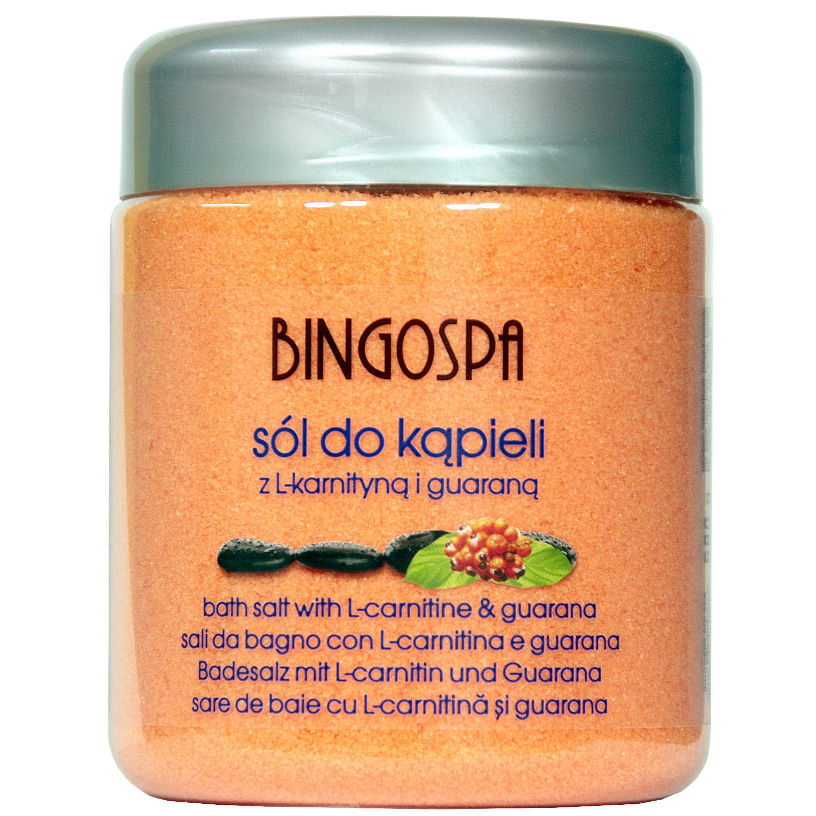 Bingospa Sól do kąpieli z L-karnityną i guaraną BINGOSPA