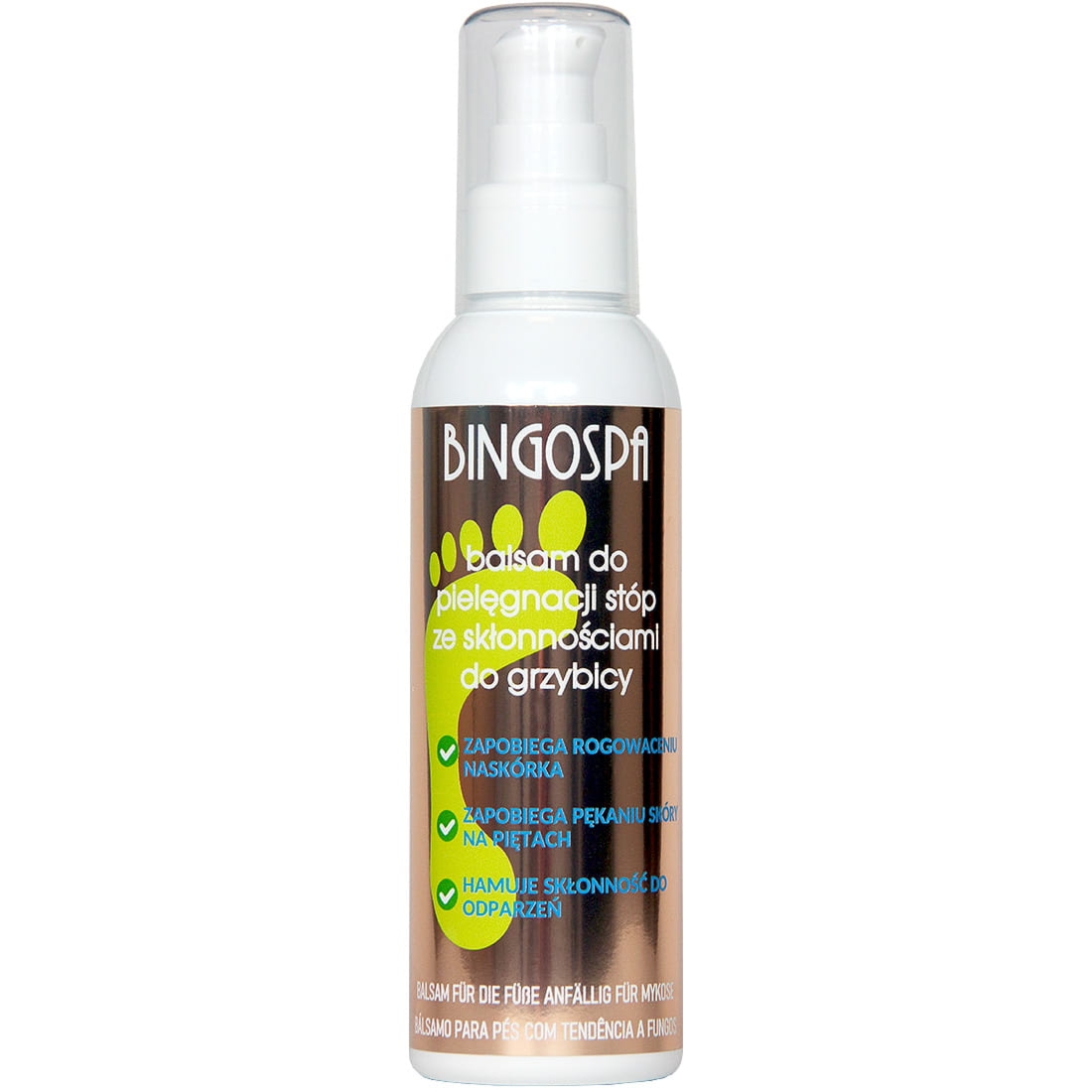 Bingospa Balsam do pielęgnacji stóp ze skłonnościami grzybicy BINGOSPA