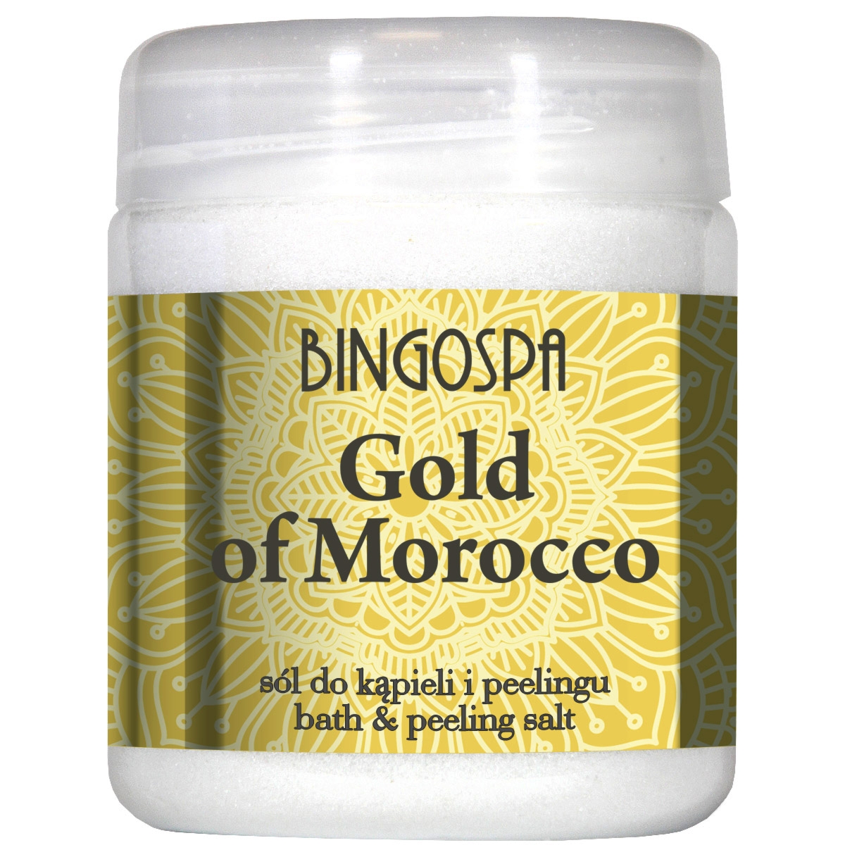 Bingospa Gold of Morocco Sól do kąpieli i peelingu BINGOSPA