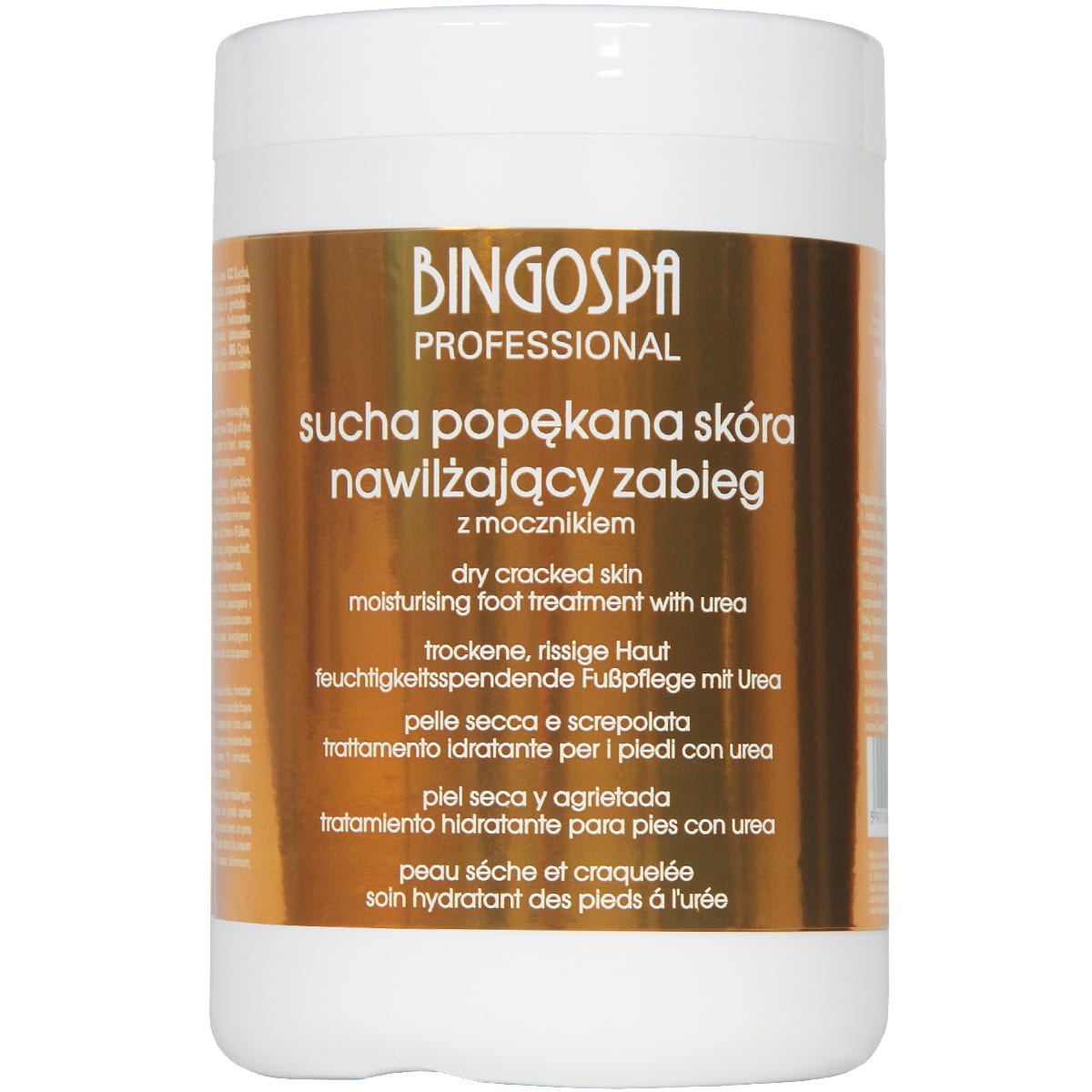 Bingospa SUCHA POPĘKANA SKÓRA Nawilżający zabieg na stopy z mocznikiem BINGOSPA Professional