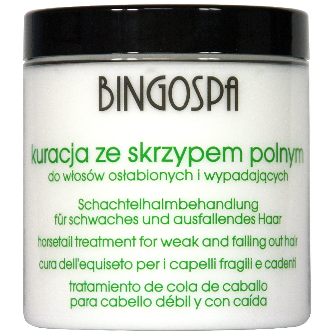 Bingospa Kuracja ze skrzypem polnym do włosów osłabionych i wypadających