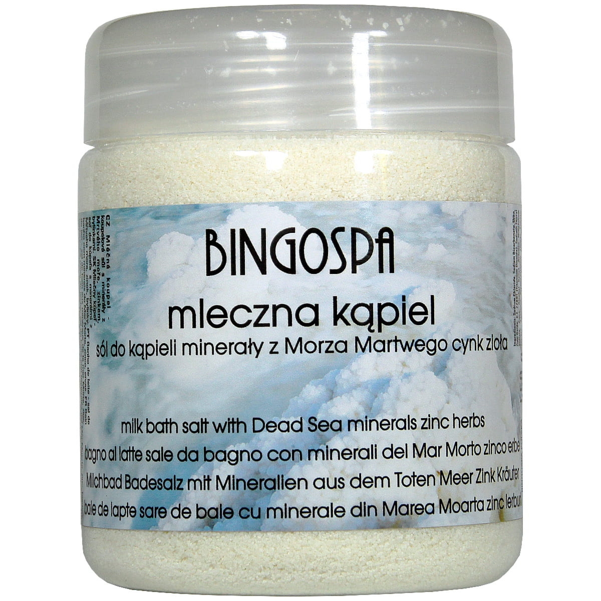 Bingospa Mleczna kąpiel z minerałami z Morza Martwego BINGOSPA