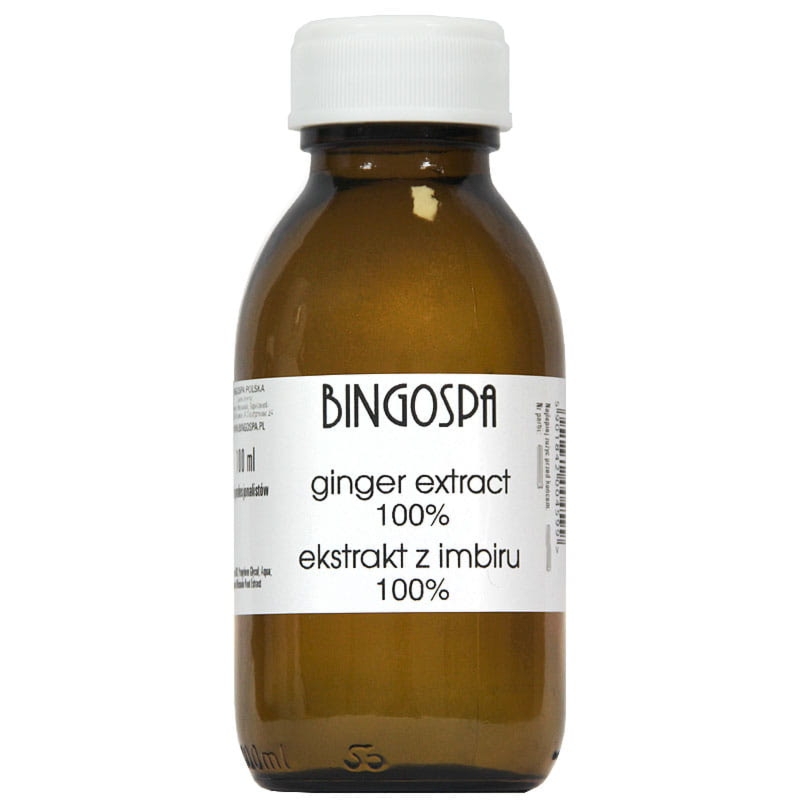 Bingospa WYPADANIE I OCHRONA KOLORYTU WŁOSóW Ekstrakt z imbiru 100% BINGOSPA