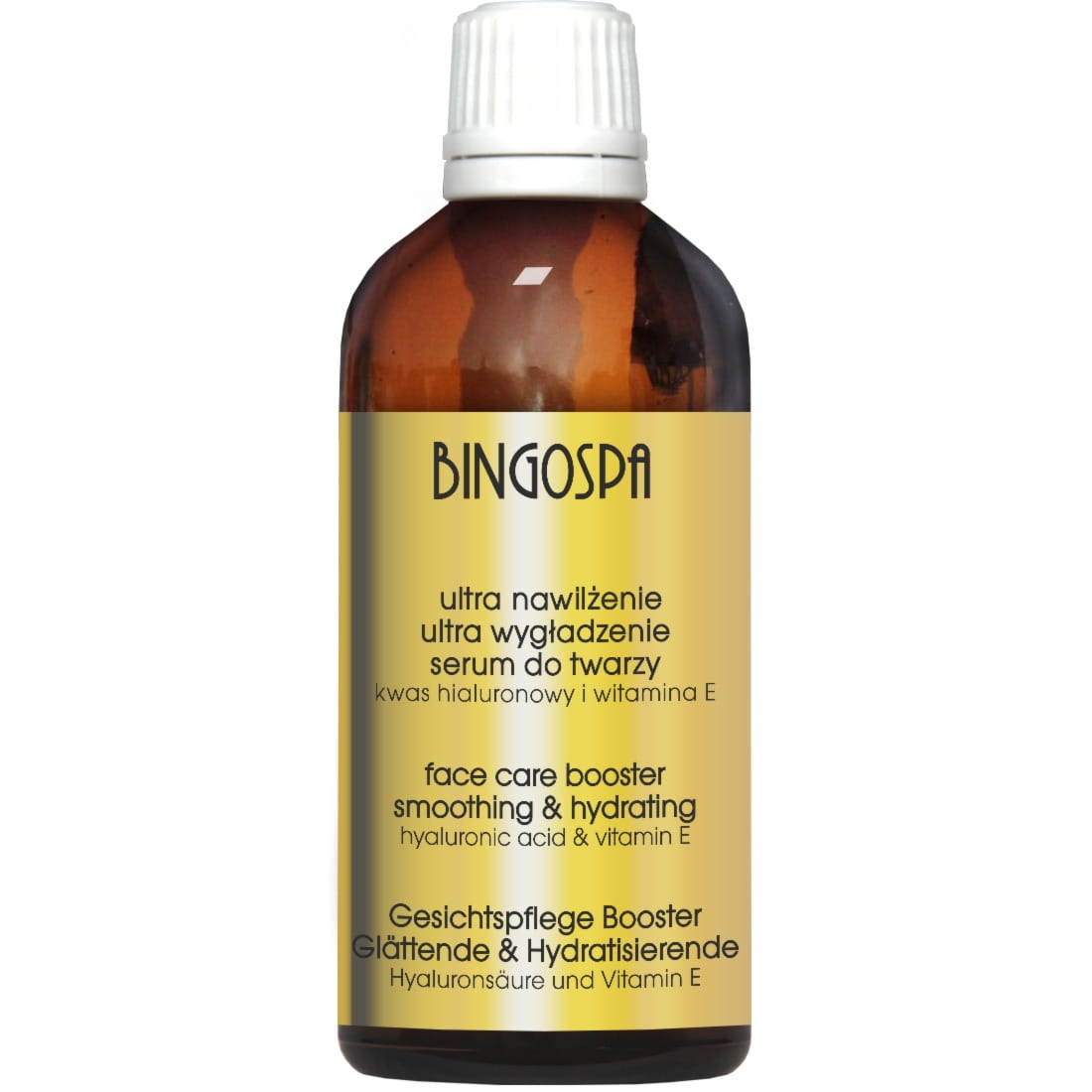 Bingospa ULTRA NAWILŻENIE ULTRA WYGŁADZENIE Serum do twarzy kwas hialuronowy witamina E