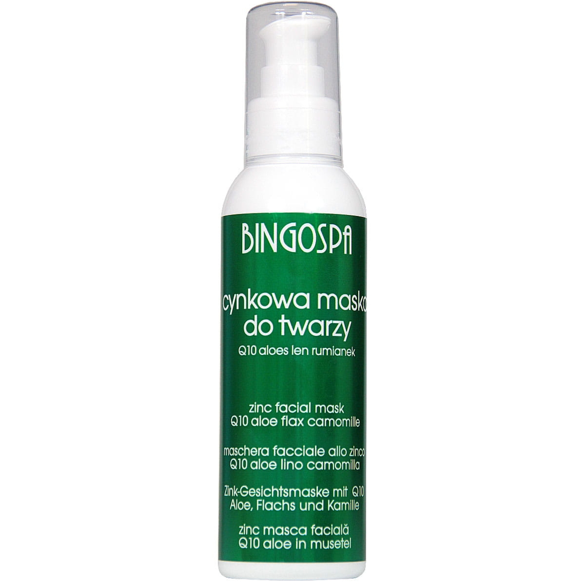 Bingospa Cynkowa maska do twarzy BINGOSPA