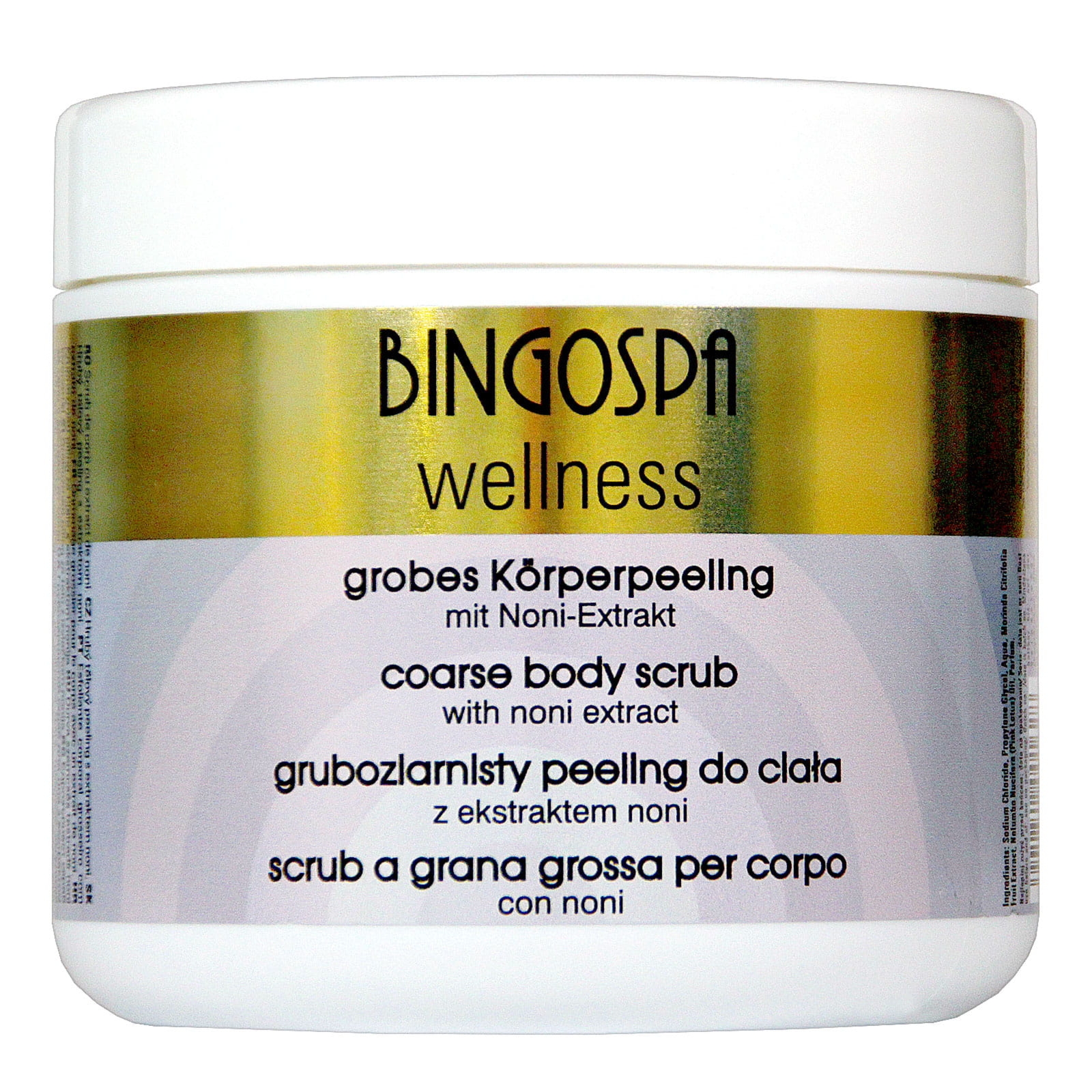 Bingospa Gruboziarnisty peeling do ciała z Noni BINGOSPA wellness