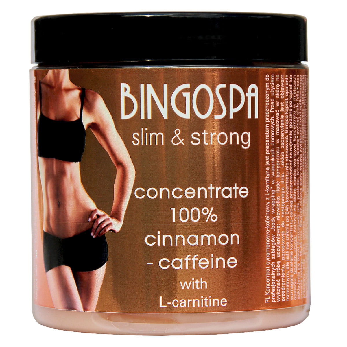 Bingospa Koncentrat 100% cynamonowo-kofeinowy z L-karnityną BINGOSPA slim & strong