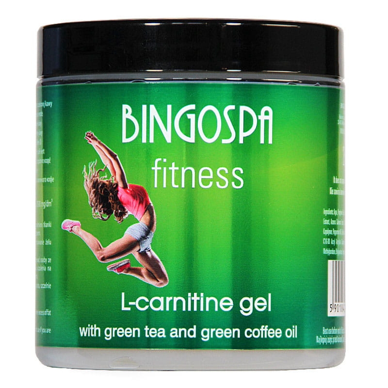 Bingospa L-karnityna w żelu z zieloną herbatą i olejkiem z zielonej kawy BINGOSPA Fitness