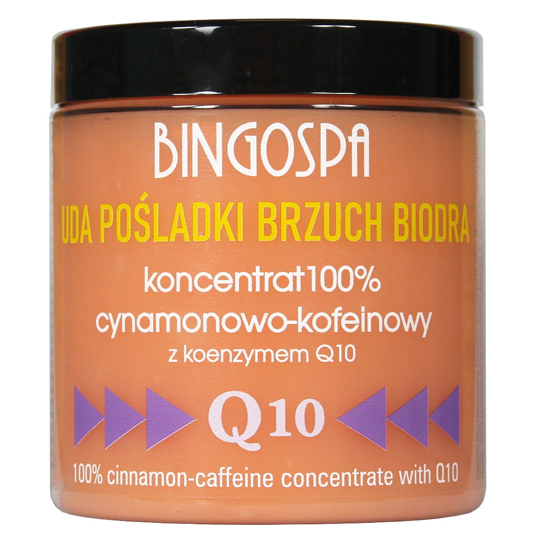Bingospa Koncentrat 100% cynamonowo-kofeinowy z koenzymem Q10 UDA POŚLADKI BRZUCH BIODRA BINGOSPA