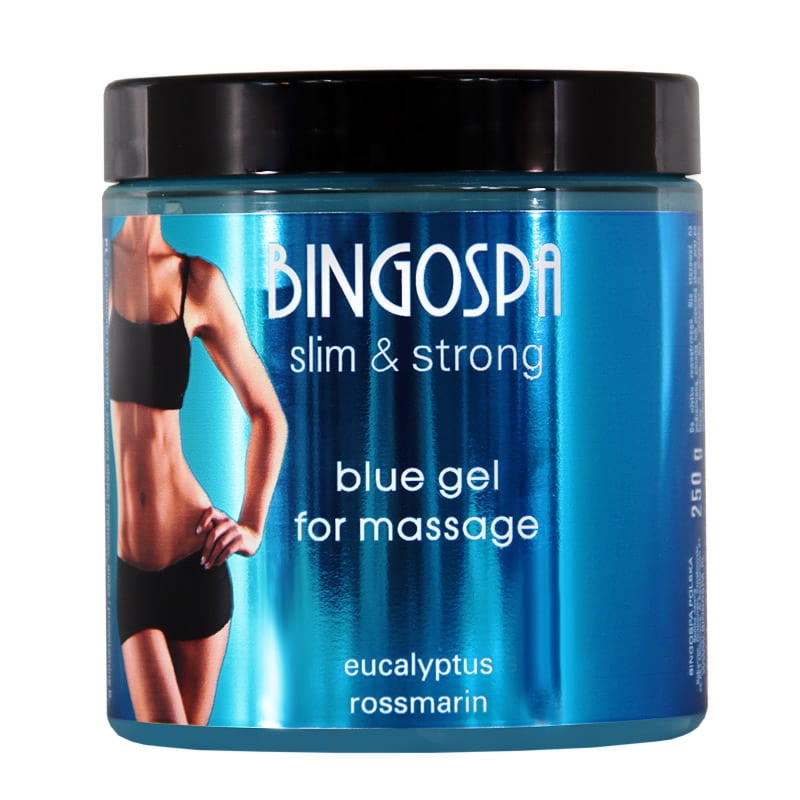Bingospa BÓL MIĘŚNI STAWÓW Żel niebieski z eukaliptusem i rozmarynem BINGOSPA slim & strong