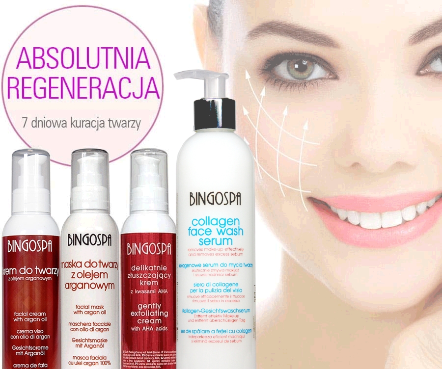Bingospa Intensywna kuracja twarzy "Absolutna Regeneracja" BINGOSPA