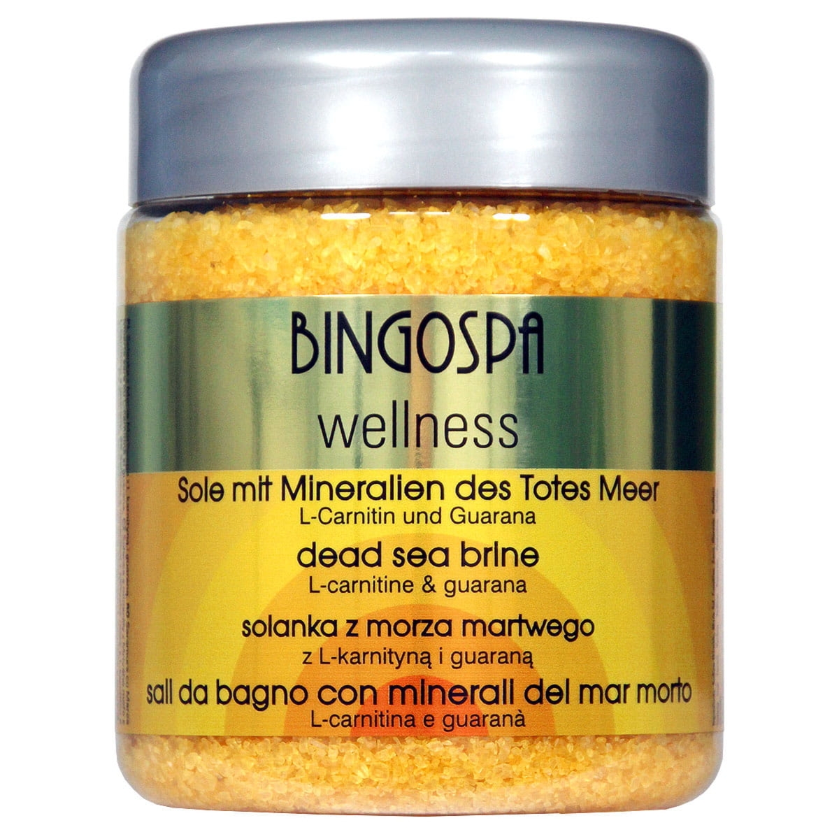 Bingospa Solanka z minerałami Morza Martwego z L-karnityną i guaraną BINGOSPA wellness