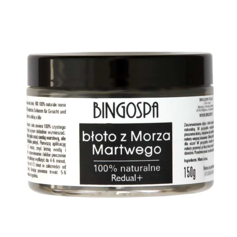 Bingospa TRĄDZIK ŁOJOTOK " Redual+" Błoto Morze Martwe 100 % BINGOSPA
