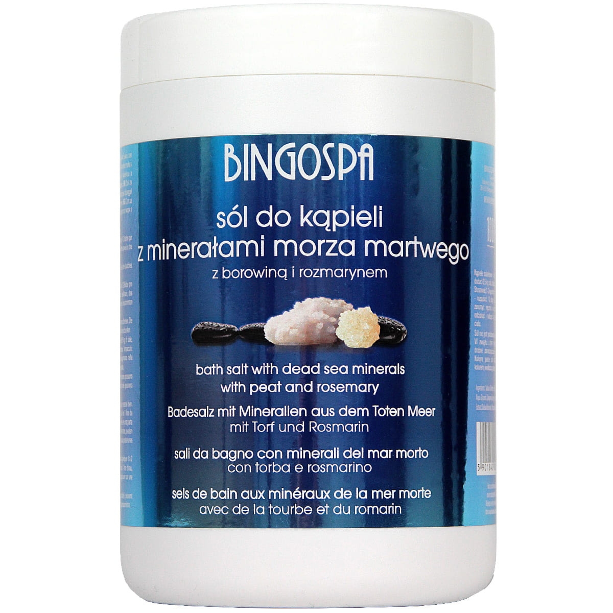 Bingospa Sól z minerałami Morza Martwego z borowiną i rozmarynem BINGOSPA Dead Sea