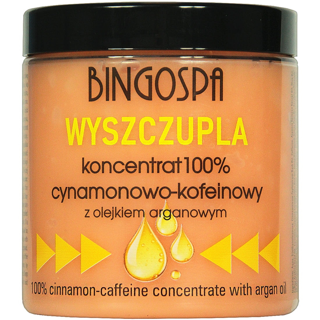 Bingospa WYSZCZUPLA Koncentrat 100% cynamonowo-kofeinowy z olejkiem arganowym BINGOSPA