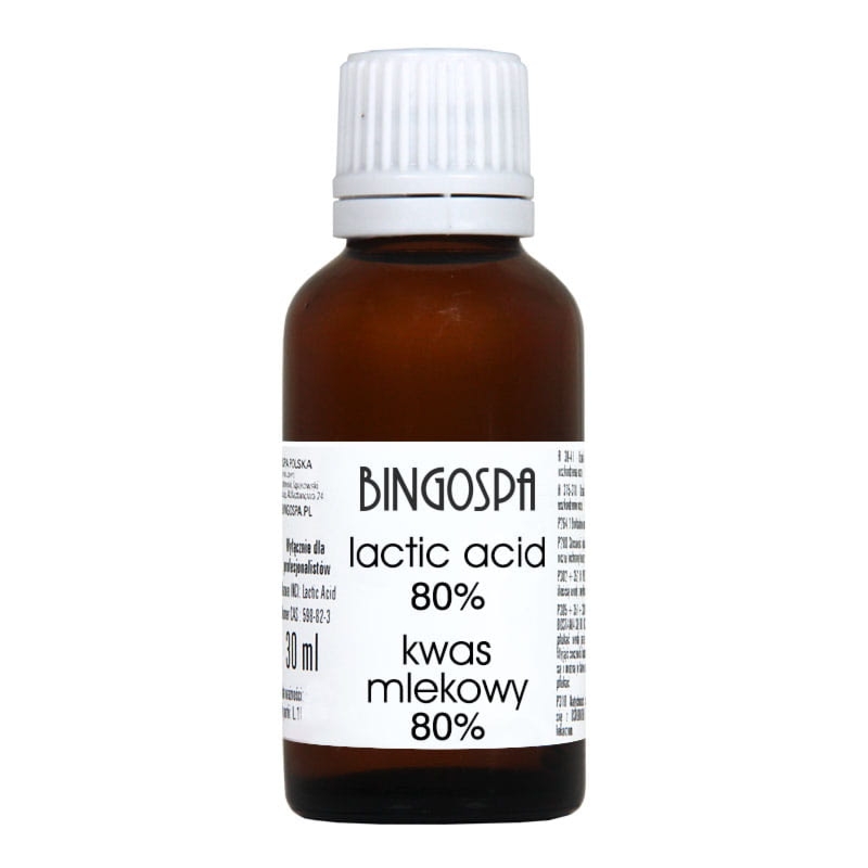 Bingospa Kwas mlekowy 80% BINGOSPA