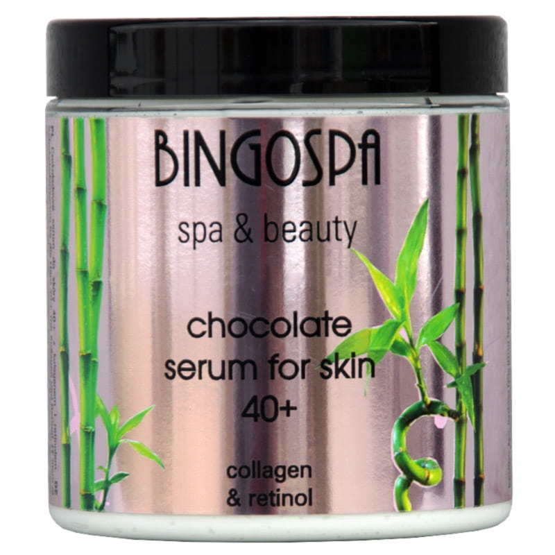 Bingospa JĘDRNE CIAŁO Czekoladowe serum do skóry 40+ z kolagenem i retinolem BINGOSPA spa & beauty