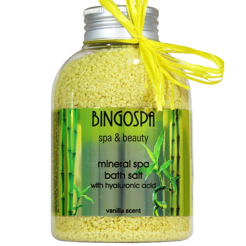 Bingospa Mineralna sól do kąpieli SPA z kwasem hialuronowym BINGOSPA spa & beauty
