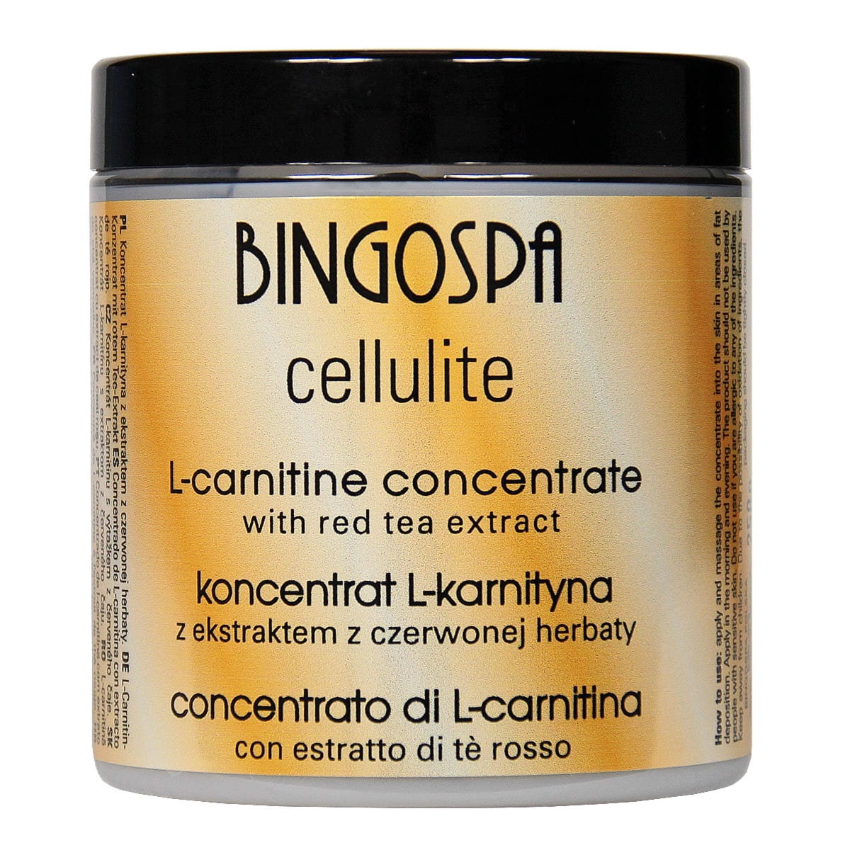 Bingospa CELLULITE Koncentrat L-karnityna z ekstraktem z czerwonej herbaty