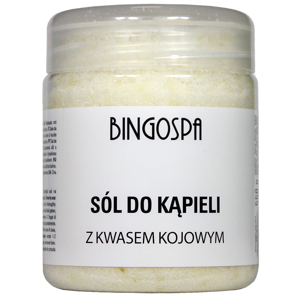 Bingospa Sól do kąpieli z kwasem kojowym BINGOSPA