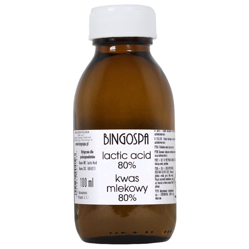 Bingospa Kwas mlekowy 80% BINGOSPA