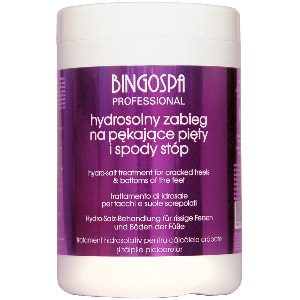 Bingospa Hydrosolny zabieg na pękające pięty i spody stóp BINGOSPA Professional