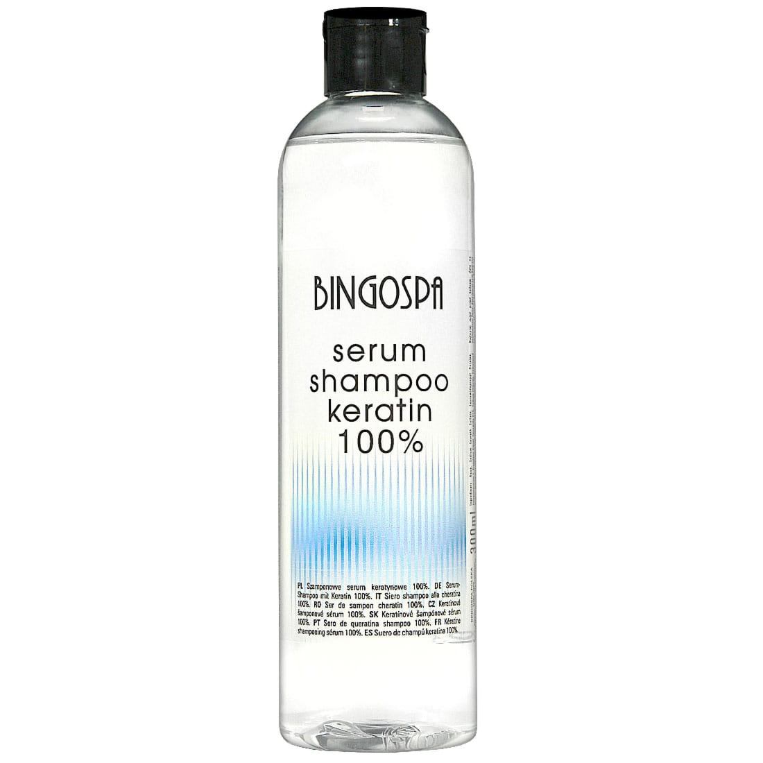 Bingospa LŚNIĄCE ZDROWE WŁOSY Szamponowe serum keratynowe 100% BINGOSPA