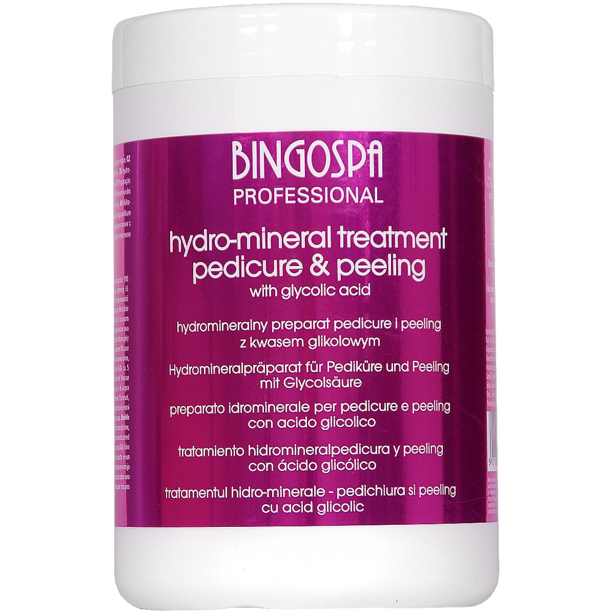 Bingospa Hydromineralny preparat pedicure & peeling BINGOSPA Professional