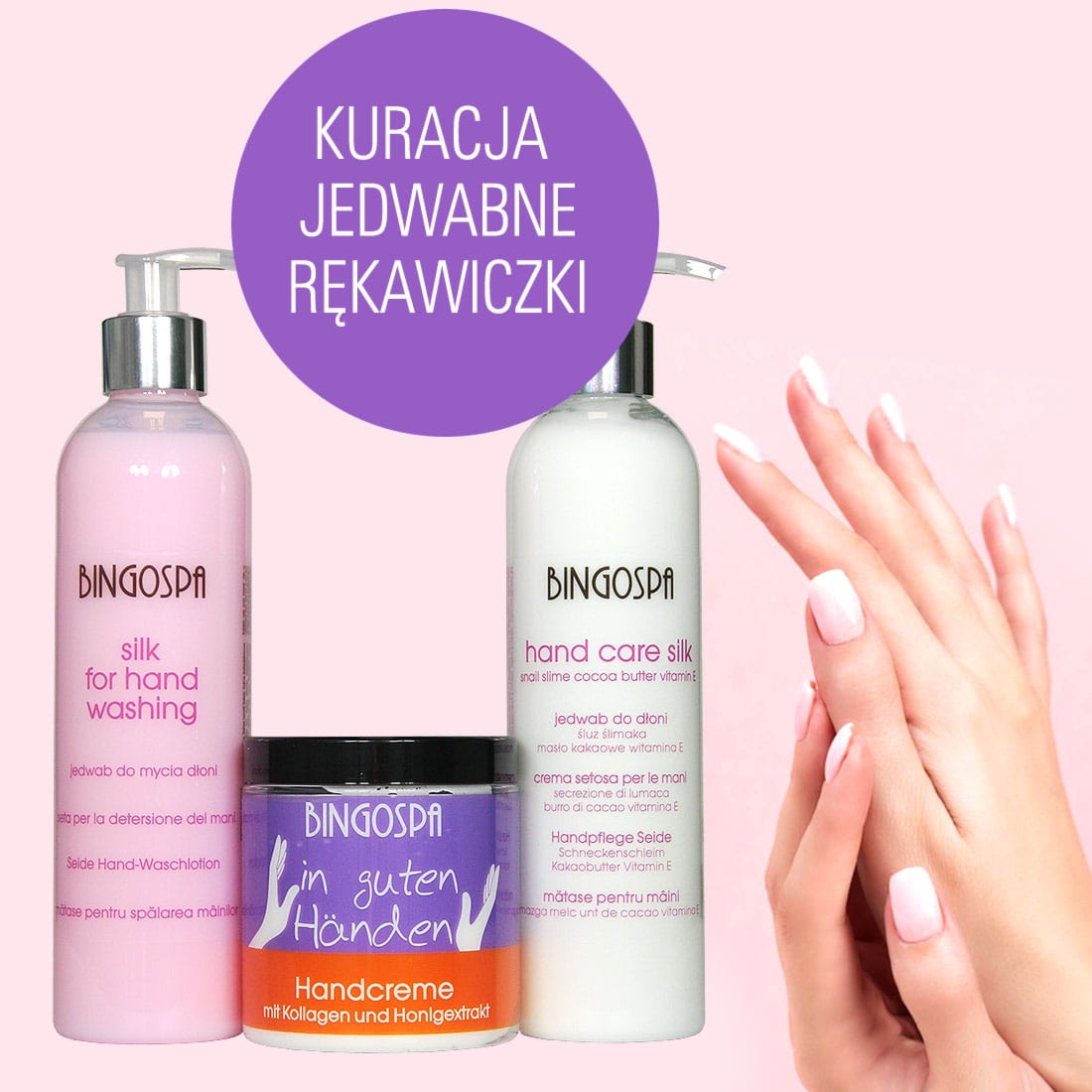 Bingospa Kuracja „Jedwabne rękawiczki” BINGOSPA