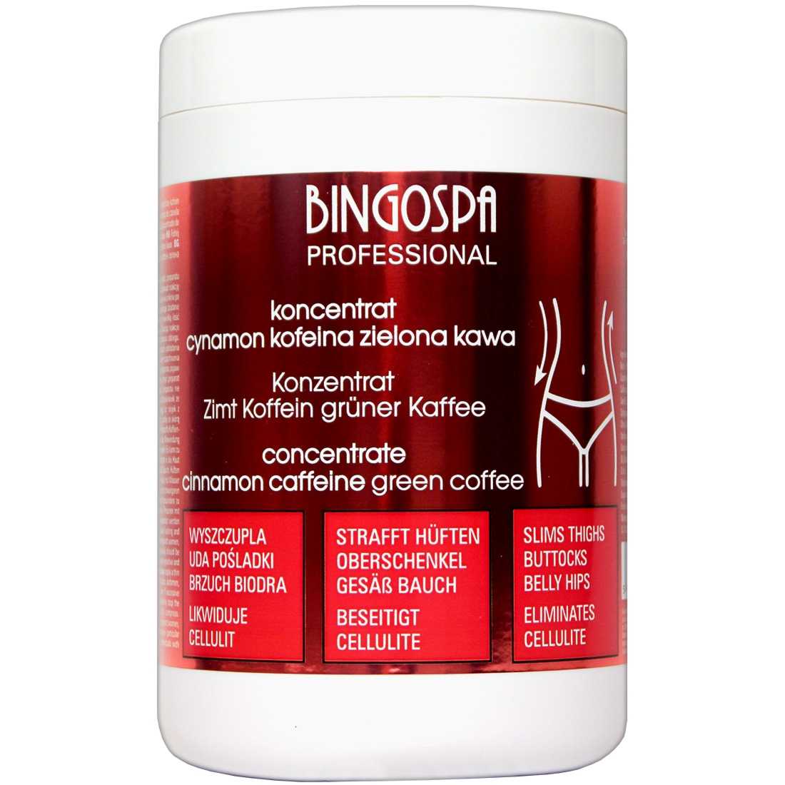 Bingospa Koncentrat cynamon kofeina zielona kawa BINGOSPA