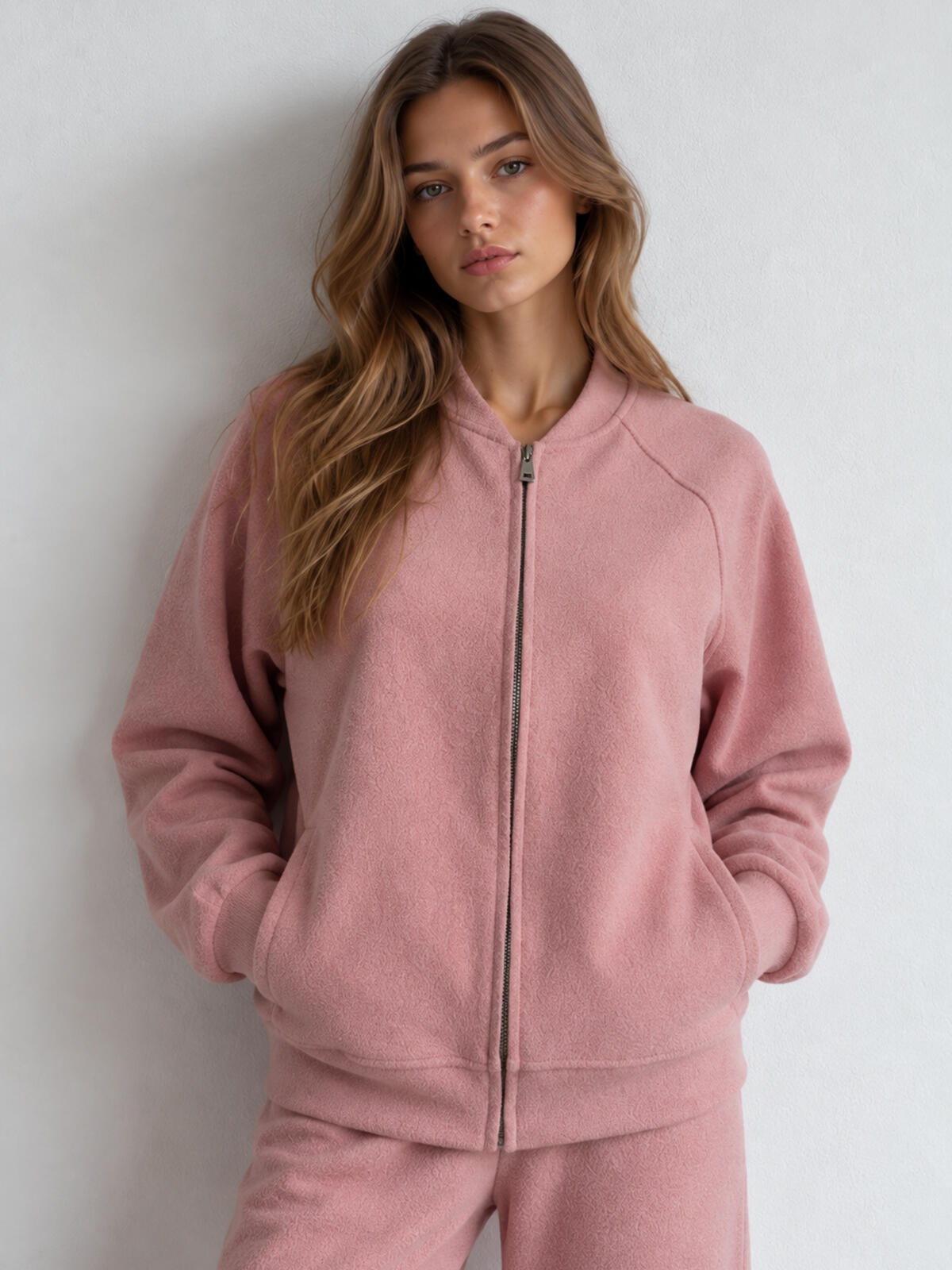 Rozpinana bluza z wiskozą